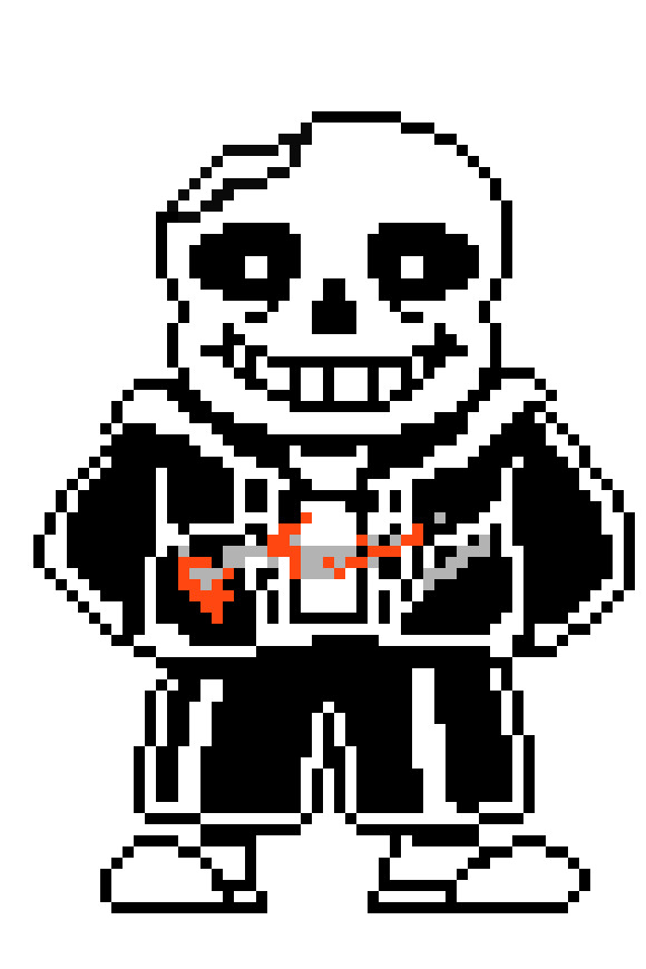 [7275d0] Undertale: Shattered Souls Sans Battle Sprite