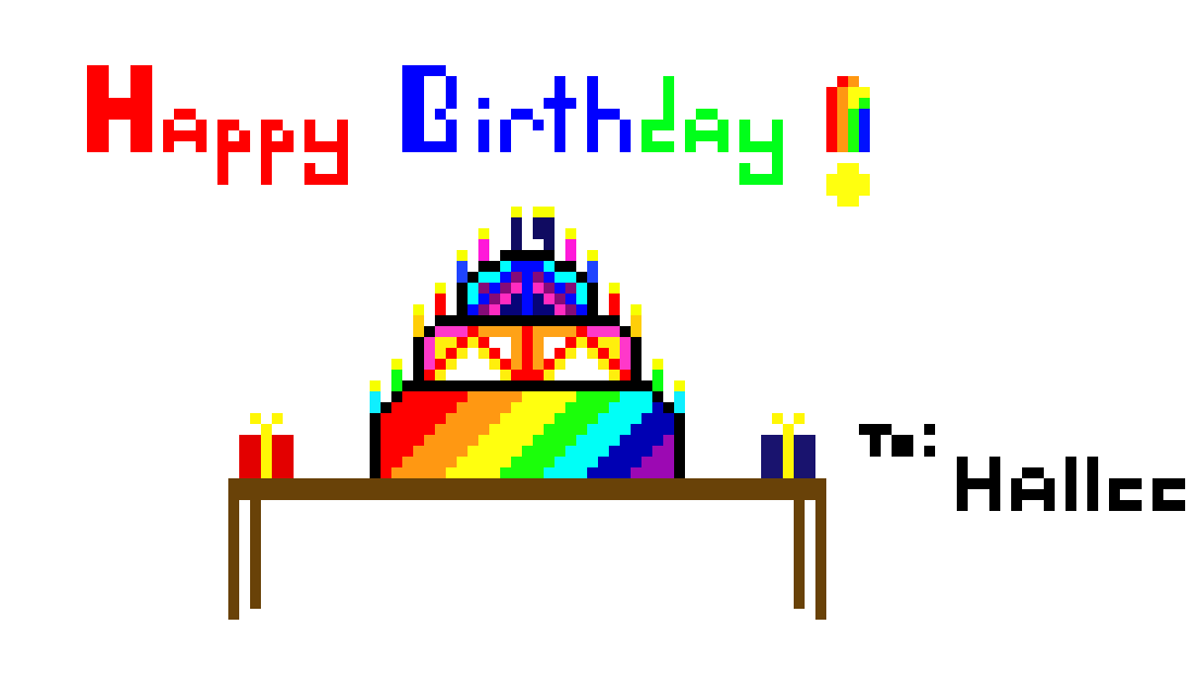 [9664c4] Happy Birthday Hallee