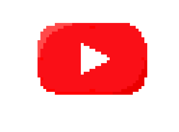 [70db31] Pixelized YouTube Logo