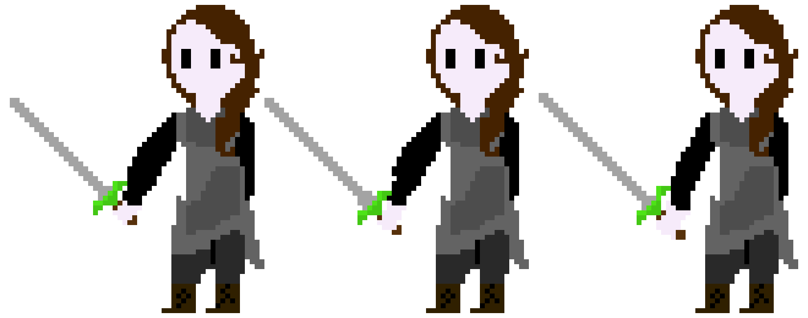 [9664c4] Sword Guard stance Animation