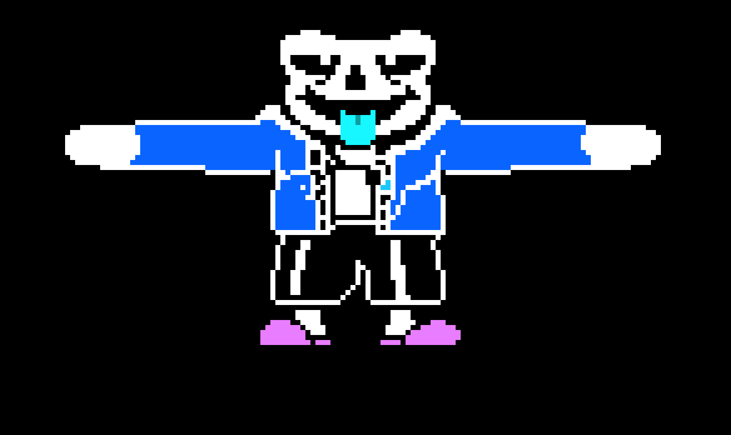 [53a360] this is the fucking t posing sans