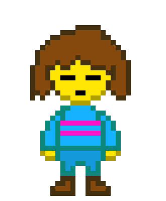 [071788] my frisk sprite is complete