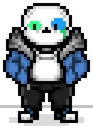 [9ce148] {"I may or may have not been told to keep an eye on him, and .. I kinda didn't. And he wandered off."} (black .. eyelights???*)