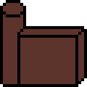 [563866] Dark Oak Fence End v2