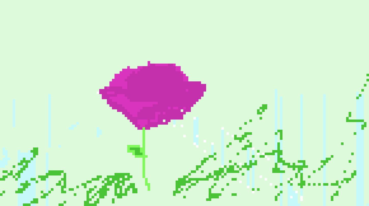 [9664c4] Violet in a Garden