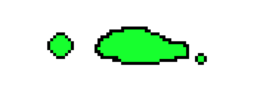 [0f9ed7] green puddle