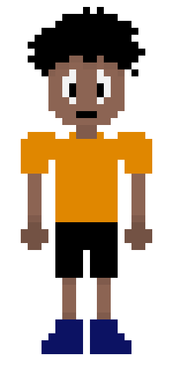 [25d002] H-hey! Stay still! *He gets a ice pack, and puts it on Tim's head*