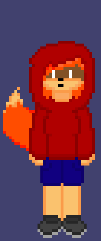 [733b2d] *walking in the rain* -Foxlya