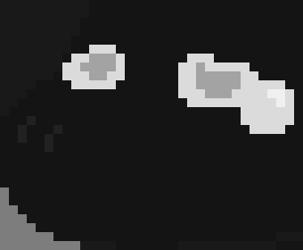 [a34ade] [They yawn, as they get up] "oh.. helow robot person"