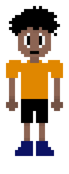 [25d002] *He walks through the dark forest, humming*