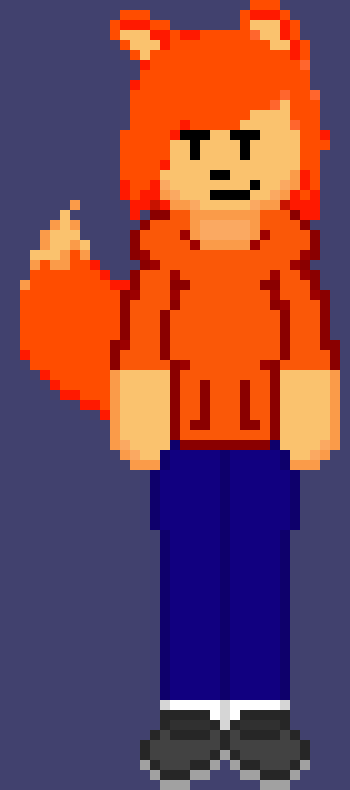 [4f5483] *Gets out of le water and walks up to Cade* Mind: Le scare him -Foxlya