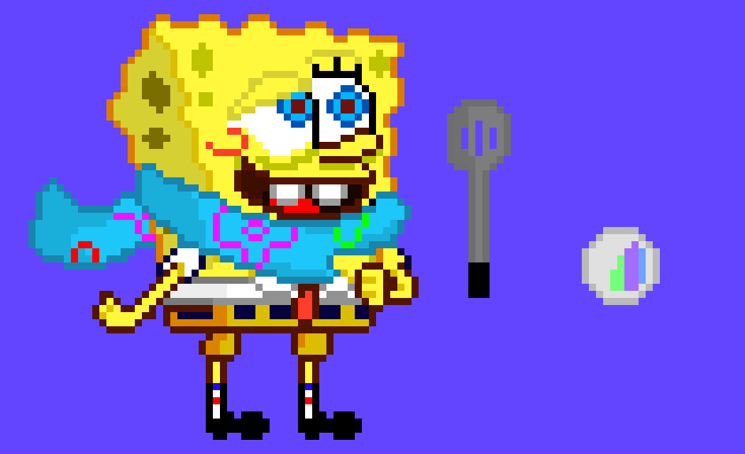 [1d49ac] Spongetale Spongebob adjusted (update now with attacks)