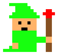 [9664c4] Green Wizard