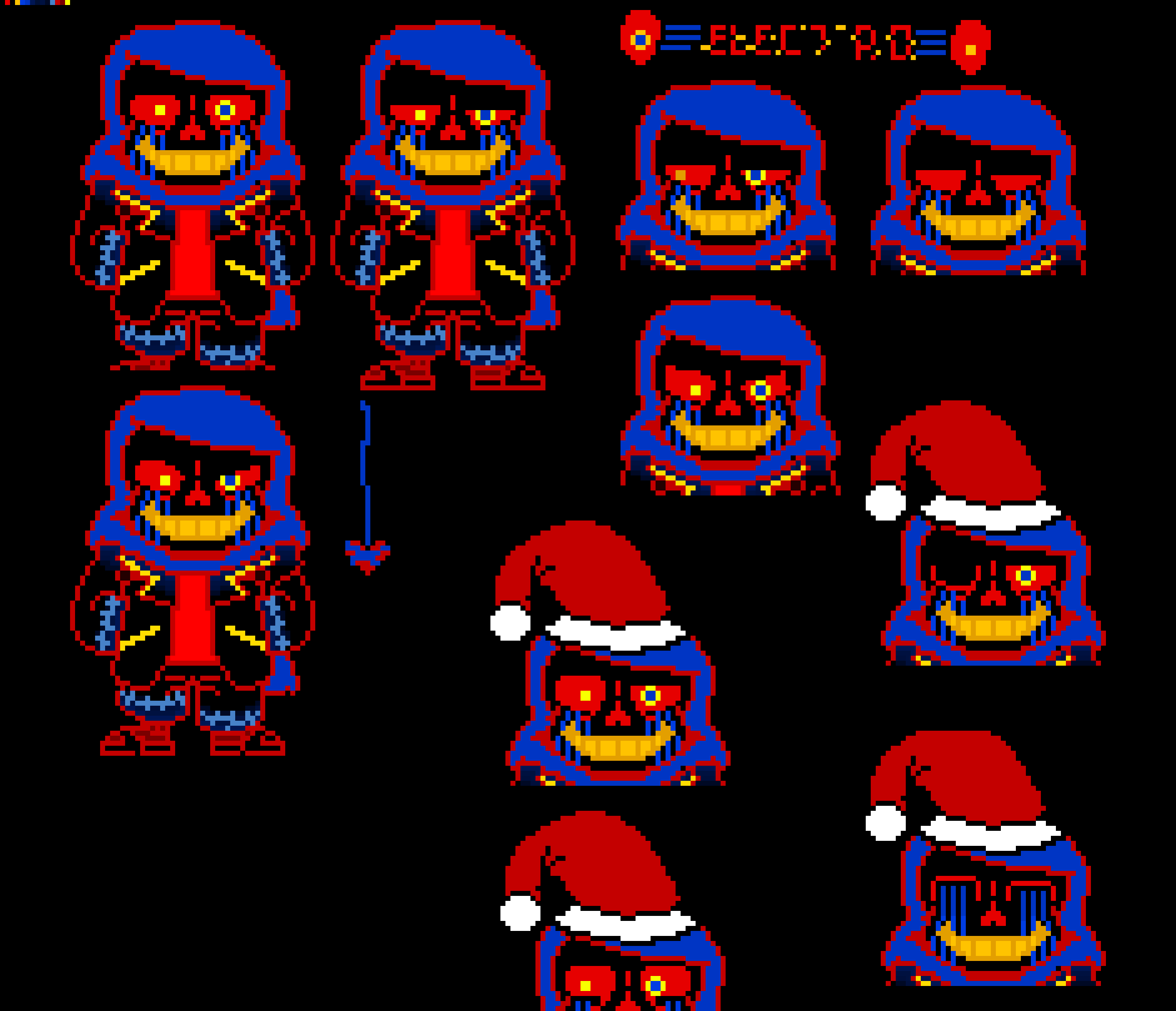 [b3dce2] ayyy, guys! look what i found!, my old christmas sprite! -electro