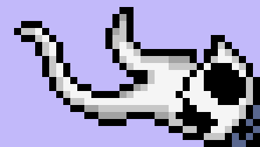 [f455be] *Several small orange creatures crawl into the head of the corpse.*