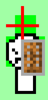 [8206a1] *punches wolf* HEY! *makes two towers, a scaffolding tower and a dirt tower* [Dream]