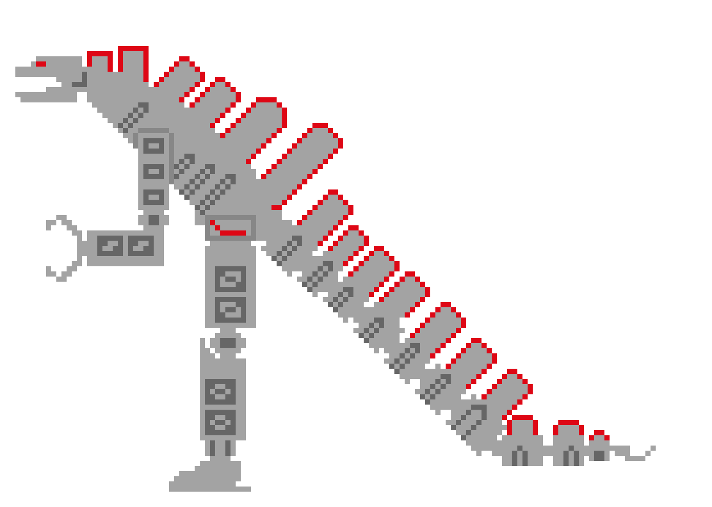 [5c793e] mechagodzilla 2021 by sj this took me hours and im happy with the results