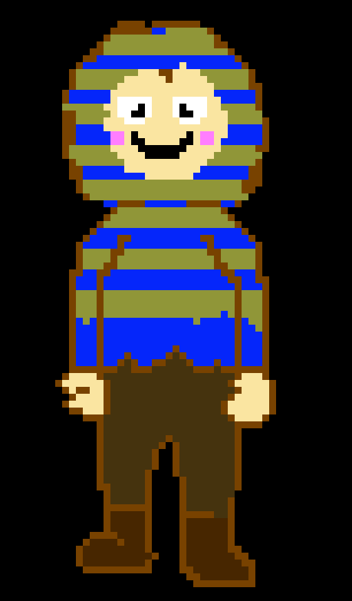 [9664c4] Chara-sans Battle Sprite COLORED