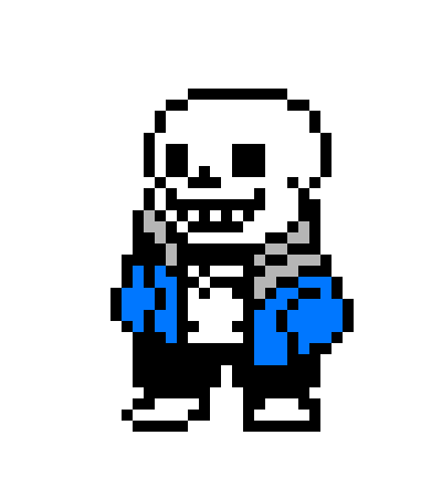 [43520c] *uses the attack where u are blue soul and u have to jump and be careful because theres a bone above* - ink