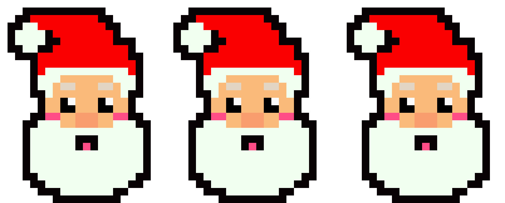 [9664c4] Three Santas