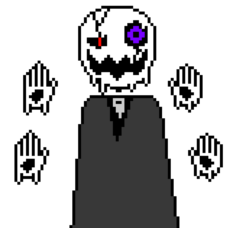 [4bbabc] UNDERTALE - Gaster Battle Sprite 