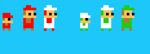 [acbc50] all sprites for super maro bros.