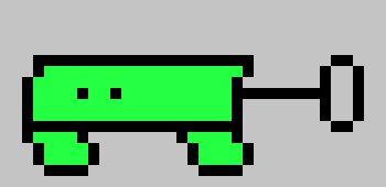 [258281] (turns into a wagon and goes home to find.. noone there)(insert home alone 57 but the robbers dont exist). -Ez