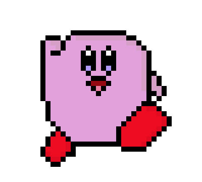 [dc3685] Smash Bros 8-Bit Kirby (BETTER BETTER VER.)