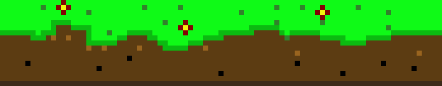 [675cd1] Pixel Ground Grass