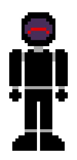 [25d002] There...Now im not swiss cheese...*He swims to shore, and rests*