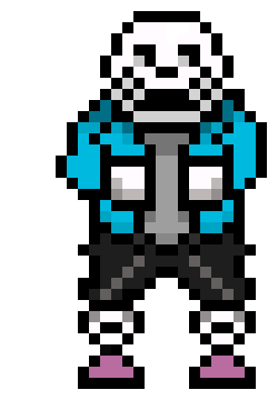 [2f34e7] Sans PixelArt Shaded