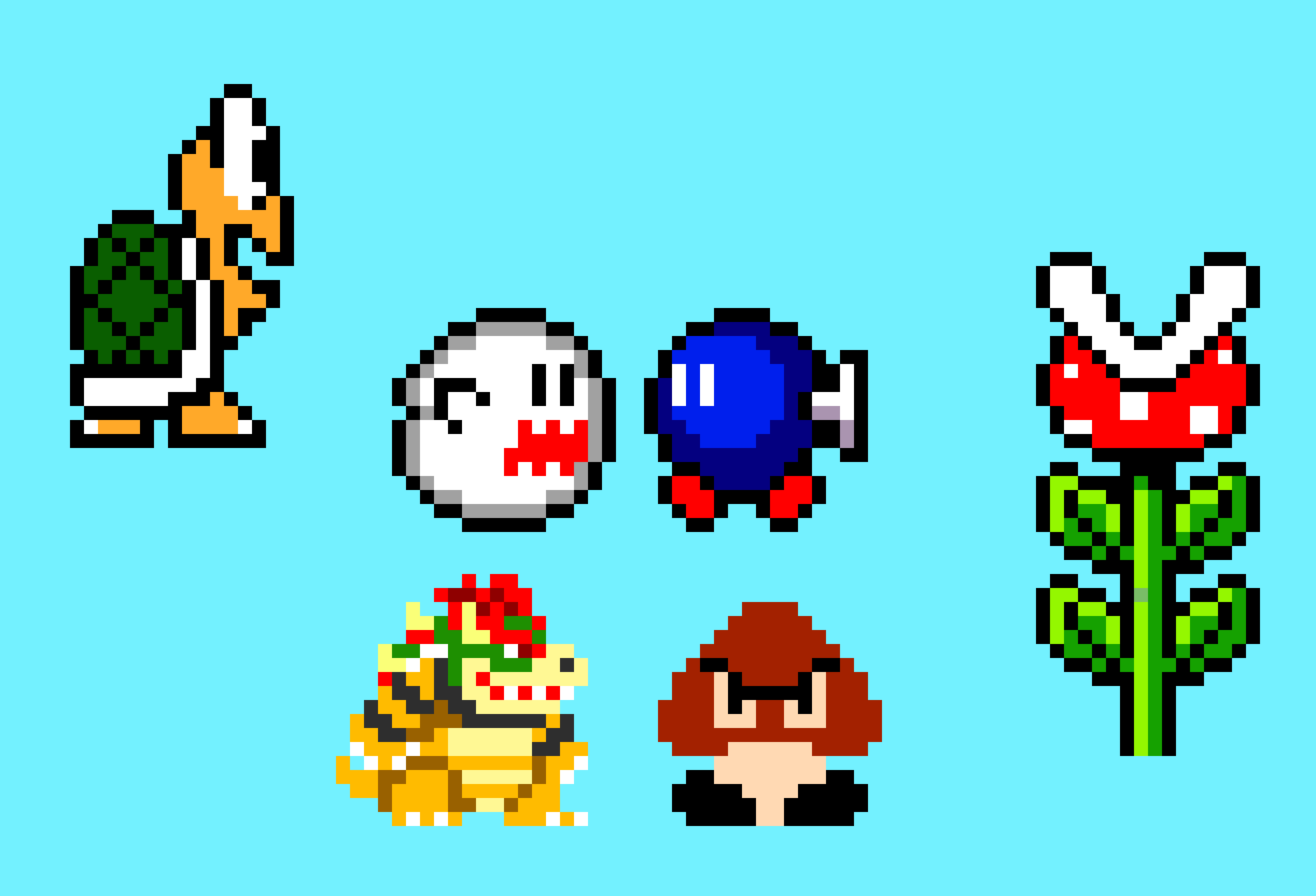 [f50574] Mario bad guys