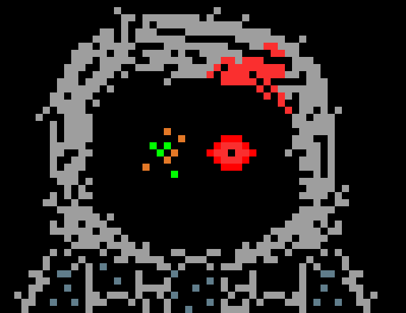 [63ceb7] 𝔐𝔶 𝔬𝔴𝔫 𝔭𝔢𝔯𝔰𝔬𝔫𝔞𝔩 𝔭𝔲𝔭𝔭𝔢𝔱... [[Fun fact moment... Horror Terrie AND Dust Terrie, are the ones using this puppet... You get the thing behind it tough... R-Right?...]]