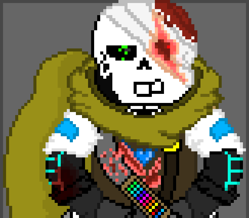 [c7028f] The bloody 'ell was that? *He looked to see where the bones came from*