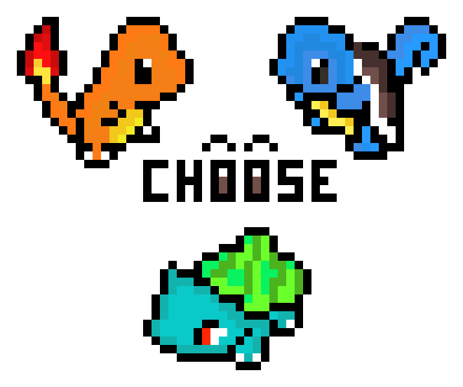 [9664c4] SJ - Starter pokemon