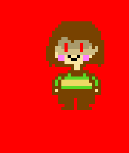 [53a360] I am about to kill frisk because they have 1/20 hp right now