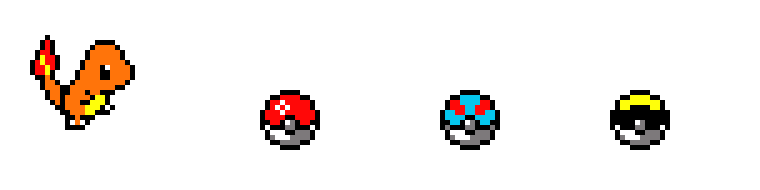 [9664c4] CharMander and PokeBalls More Coming