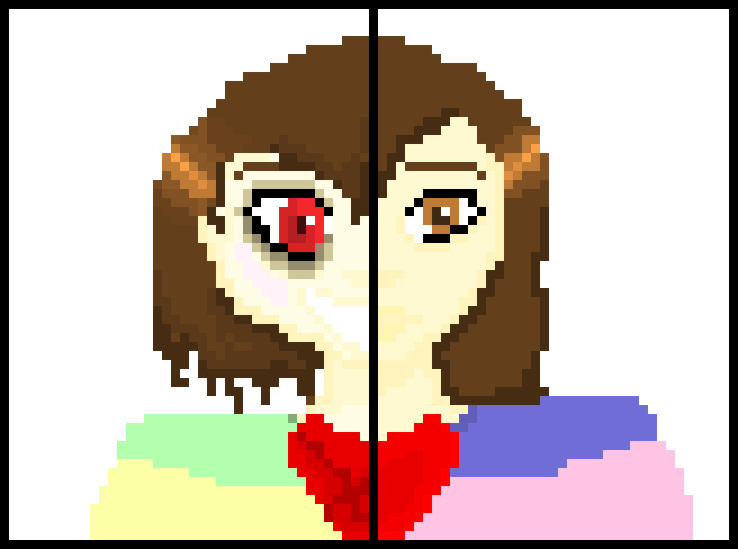 [9664c4] Chara and frisk