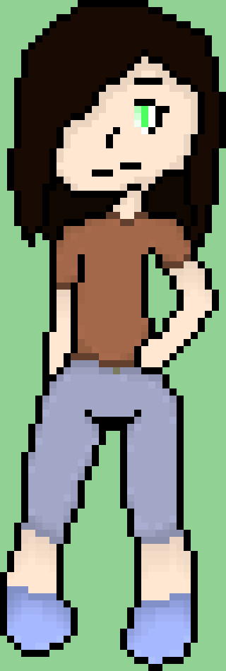 [63ceb7] Jeez... -She seemed, fine not a single cut, on her, but a bit of a odd stance-