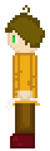 [8581ae] Villager Male Face Left