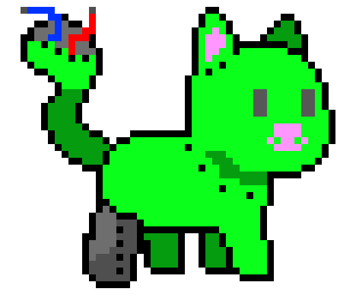 [3a33bd] Oh hi crimson (continues to play with tail like a yarn ball)-Speck