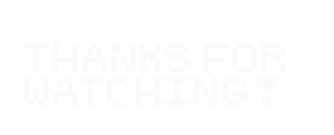 [62db2f] Thanks for Watching