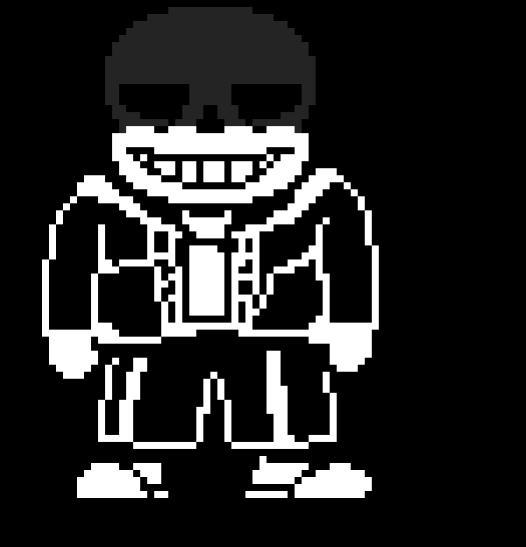 [bd82cb] Undertale Sans Sprite