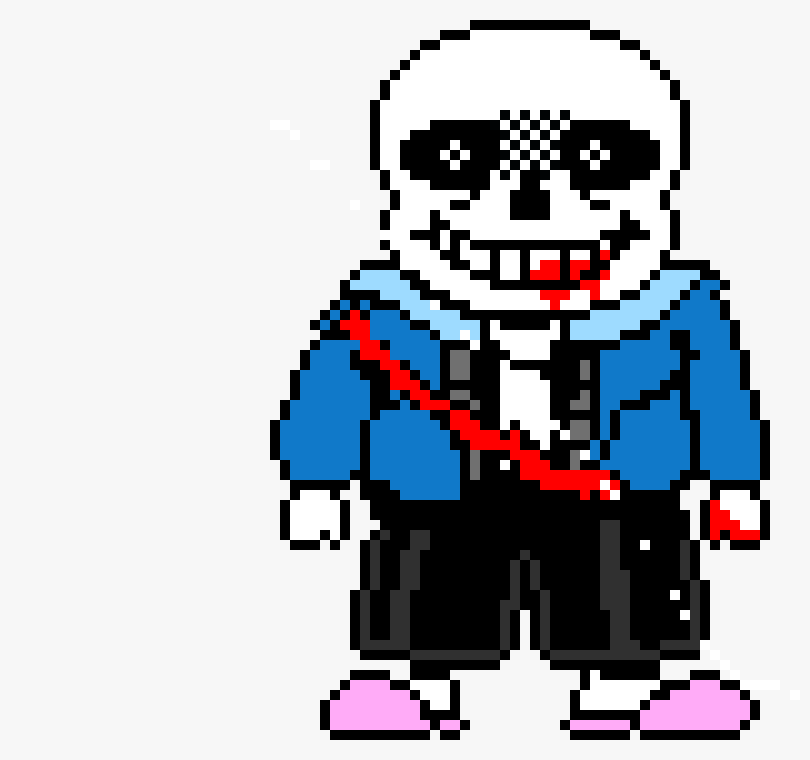 [44a163] undertale - last breath Sans Sprite