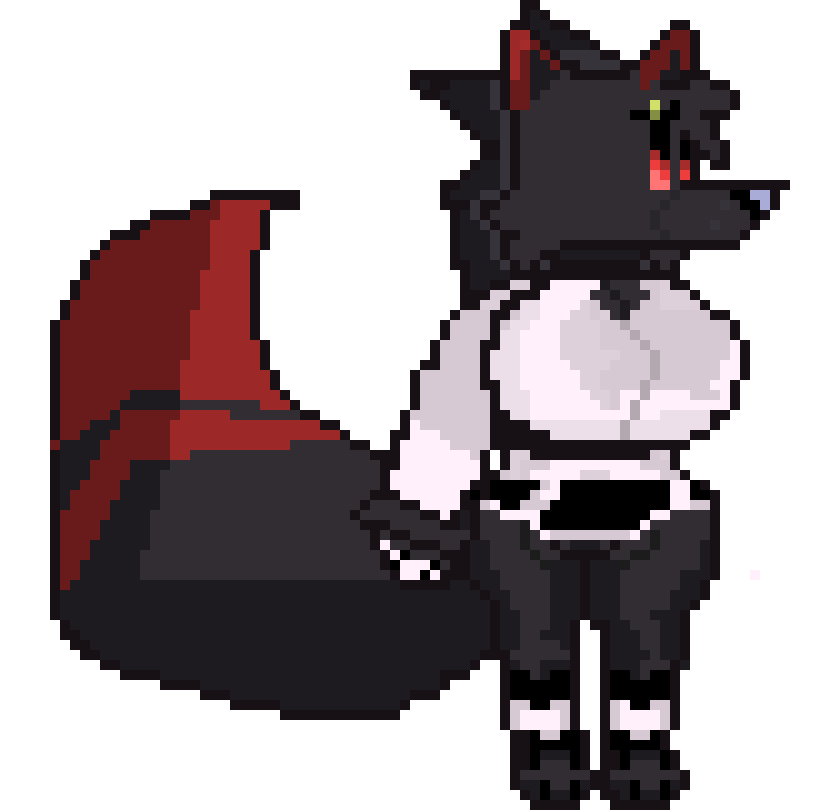 [c56e1d] Paths The Female Wolf! (Sprite) [Updated Version Sideways