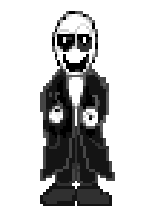 [ae61c8] Ooh I can translate *Found my Gaster sprite! -pepo*