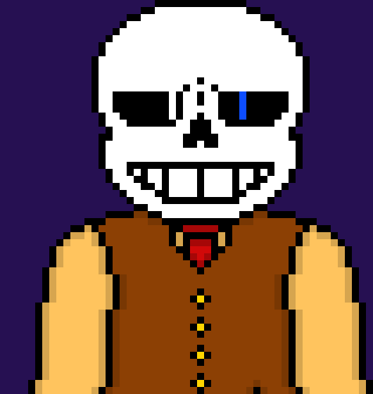 [b63bdb] *appears and tps with Gaster and Sans to another au* you two alright?