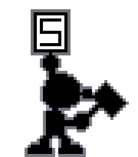[9664c4] Mr Game and Watch hammer 5