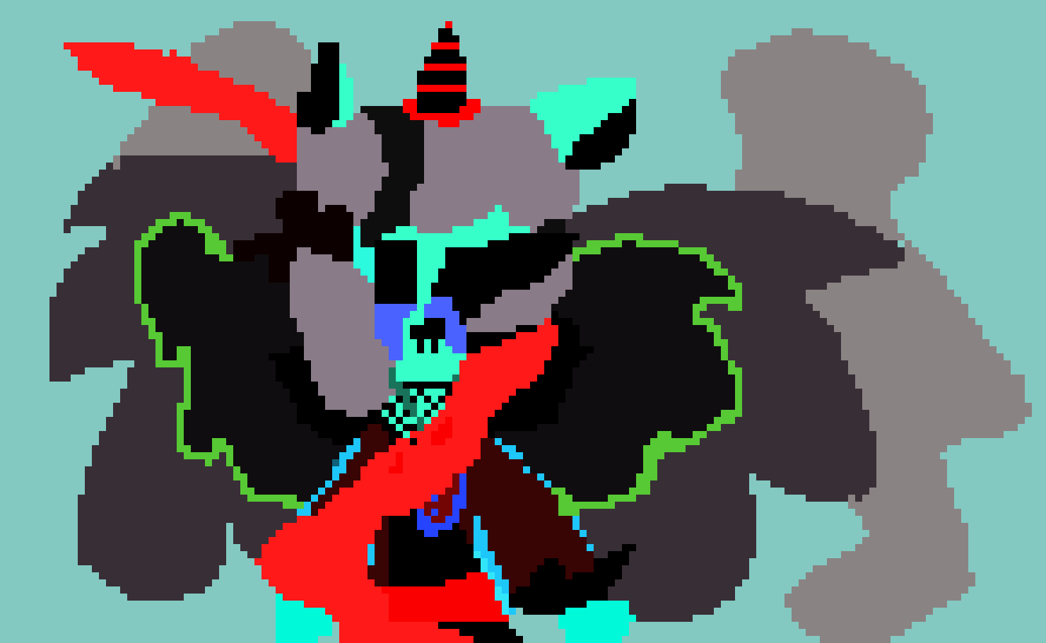 [904ba9] picks up a flower and see a merria on it in the past