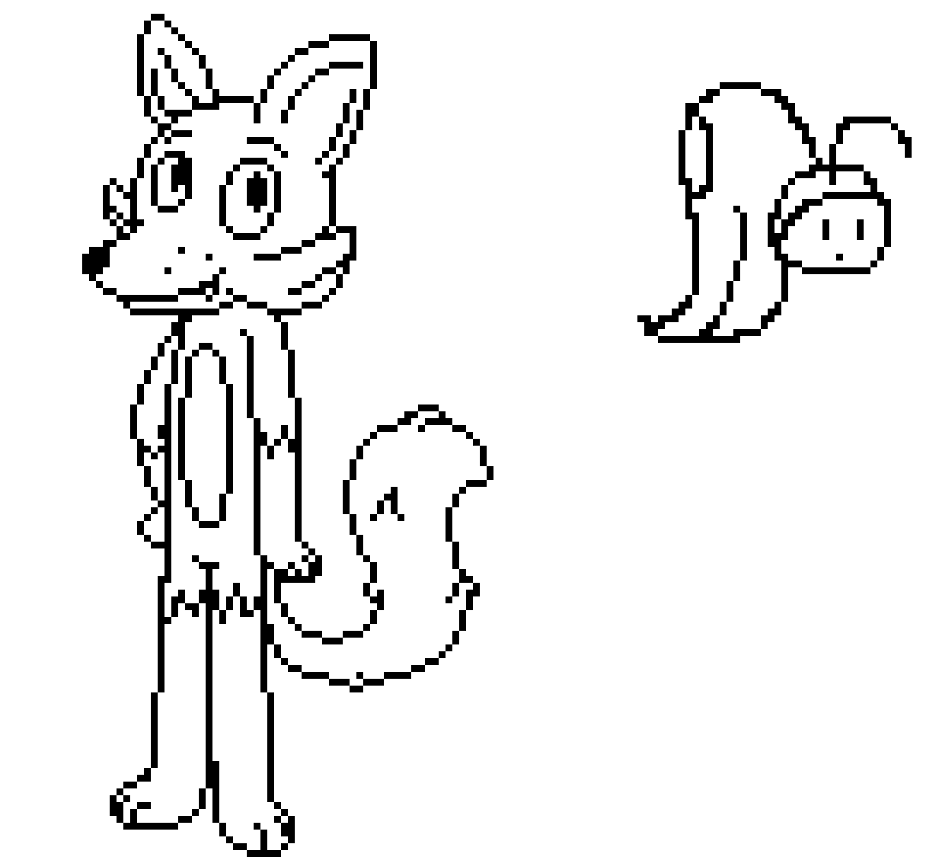 [f7c573] some edits, i wanted to redo the tail... it kind of bugged me on how small it was.. foxes seemed to have really puffy tails